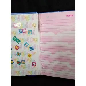 Vintage Lisa Frank Rare Peek Proof Diary -Katrina & Doglas Getting Married 1990s