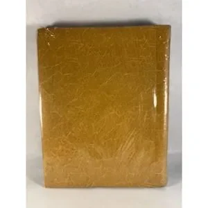 Vintage Magnetic Photo Albums Lot Of 2 Sunset And Gold Covers New Old Stock