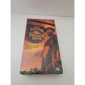 Vintage MCA 1990 Clint Eastwood High Plains Drifter VHS Sealed NWOT