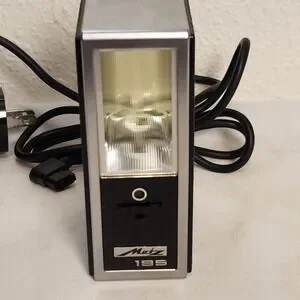 Vintage Metz Mecablitz 195 L20C‎ Telecomputer Camera Flash Germany NOT TESTED