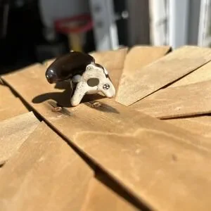Vintage Mini Hagen Renaker Squirrel Black And Brown Squirrel