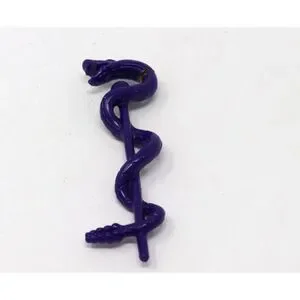 Vintage MOTU HE-MAN TUNG LASHOR (LASHER) SNAKE STAFF Accessory