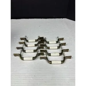 Vintage National Lock FI-3854 Drawer Pulls-Set of 8