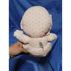 Vintage Pampers Muppet Baby Miss Piggy 11"Hasbro Softies 1984 Henson Plush