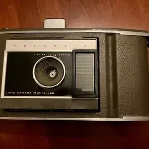 Vintage Polaroid Automatic 320 Land Camera W/ Original Manual