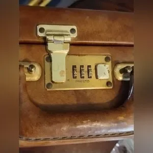 Vintage Presto Leather Camera Carrying Case