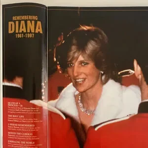 Vintage Princess Diana People Weekly Magazine - September 1987 Collectible