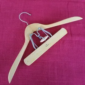 Vintage Regent 18” Solid Wood Heavy Duty Suit Hanger