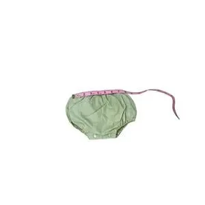 Vintage Rubber Pants Baby Diaper Cover Green One Size