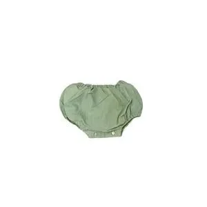 Vintage Rubber Pants Baby Diaper Cover Green One Size