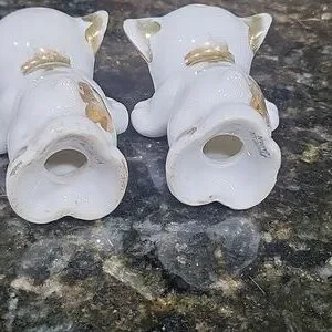 Vintage Salt And Pepper Shakers Set Bonzo Dog Anthropomorphic Japan
