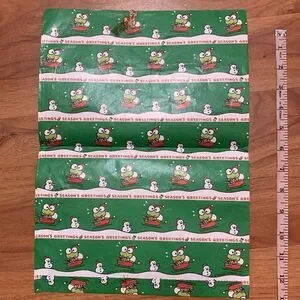 Vintage Sanrio Keroppi Paper Bag