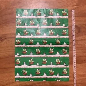 Vintage Sanrio Keroppi paper bag