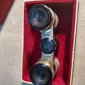 Vintage Shrine MANON Opera Glass Binoculars Mother Pearl