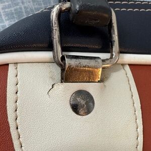 Vintage Speedo Zippered Carry Case W/ Handle & Footed Base