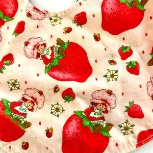 Vintage Strawberry Shortcake Bib