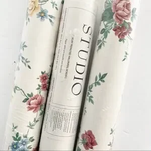 Vintage Studio Luxury Prepasted Wallpaper FLORAL