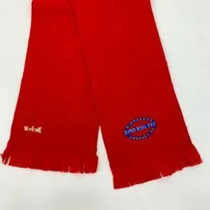 Vintage Superbowl XXVI 26 Faribo Scarf Size 8" X 64" Merino Wool Minnesota 1992