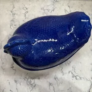 Vintage Taylor & Ng Environmental Ceramics Nested Hen Chicken Roaster