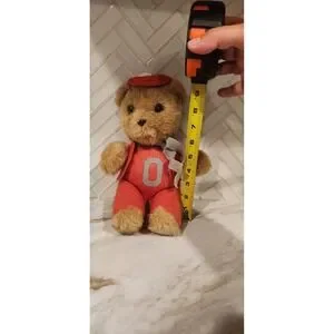 Vintage Telemarks Ohio State Teddy Bear Plush With Shirt Vest Scarf & Hat