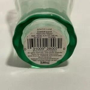 Vintage Tinted Coke Glass