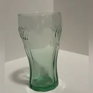 Vintage Tinted Coke Glass