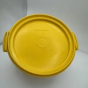 Vintage TUPPERWARE Child Size Cake / Cupcake Carrier Holder 1970s
