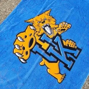 Vintage University Of Kentucky Wildcats Beach Towel UK