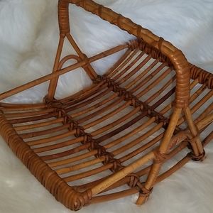 Vintage Unusual Free Trade Artisan Basket