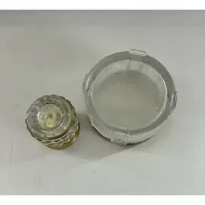 Vintage Vanity Jars Set Of 2 1980s/90s