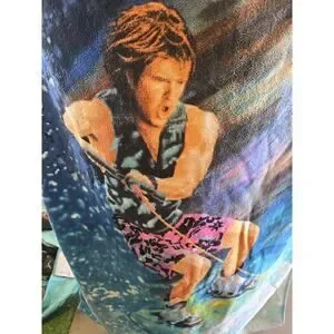 Vintage Wake Boarding 100% Cotton Outdoor Swimming Summer Beach Towel 26"x57"