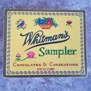 Vintage Whitman's Sampler Box (Empty)
