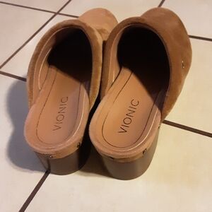 VIONiC Brown And VELVET Platforms