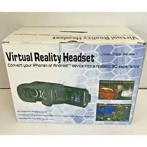 Virtual Reality Headset Wireless Gear Model G0391 3D Experience