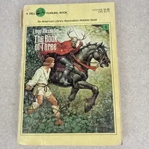 Vitnage PRYDAIN CHRONICLES Lloyd Alexander 1970s Yellow Vol. 1-4