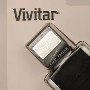 Vivitar 50-in-1 Card Reader/Writer R5 Easy Finder Universal NIB