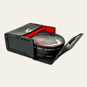 Vivitar 55mm Close-up Lens Set Vintage No.1 2 4 VGUC With Case