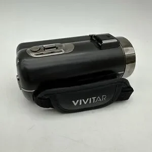 Vivitar DVR4K-BLK Compact Camcorder W/Battery - Black