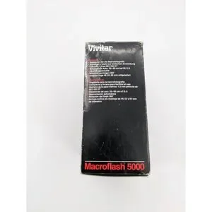 Vivitar MACROFLASH 5000 Ring Flash - TESTED NO Adapters