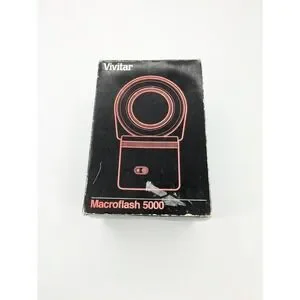 Vivitar MACROFLASH 5000 Ring Flash‎ - TESTED NO Adapters