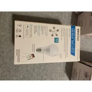 Vivitar Smart Security 60W Equivalent (9W) LED Bulb 800 Lumens - 4 Pack