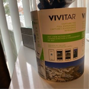 Vivitars DVR968HD 360Cam 12.1 MP Camera With 1080p Resolution Nwt