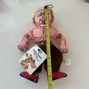 Vladimir Putin Russian President Dog Toy - Fuzzu Political Parody Dog Toy