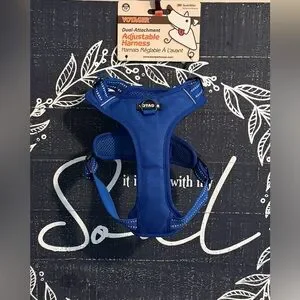 Voyager Blue Adjustable Dog Harness