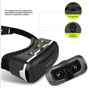 VR Shinecon Virtual Reality Headset For VR Games & 3D Movies With Remote Control
