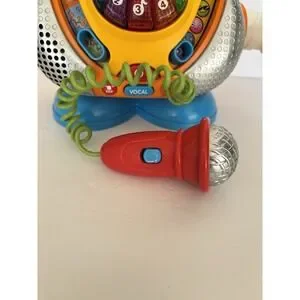 VTech Learning Tunes Karaoke Machine Music Voice Changing Microphone With Songs
