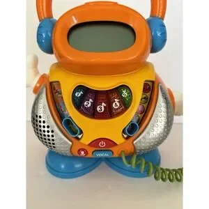 VTech Learning Tunes Karaoke Machine Music Voice Changing Microphone With Songs