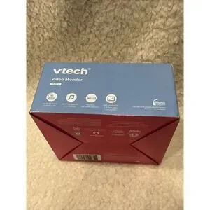 Vtech VM819 White 2.8 In LCD Two Way Talk Screen Video Baby Monitor And Camera