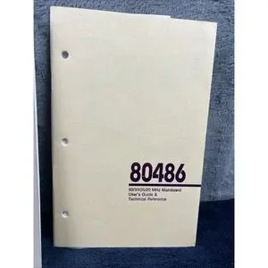 Vtg 1991 CompuAdd System Manuals 286/12 - 286/10 - 386 -80486 Mainboard Guides