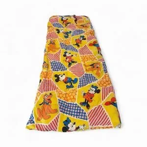 VTG Disney Mickey Minnie Mouse Pluto Sleeping Bag 77"length X 33" Width Read